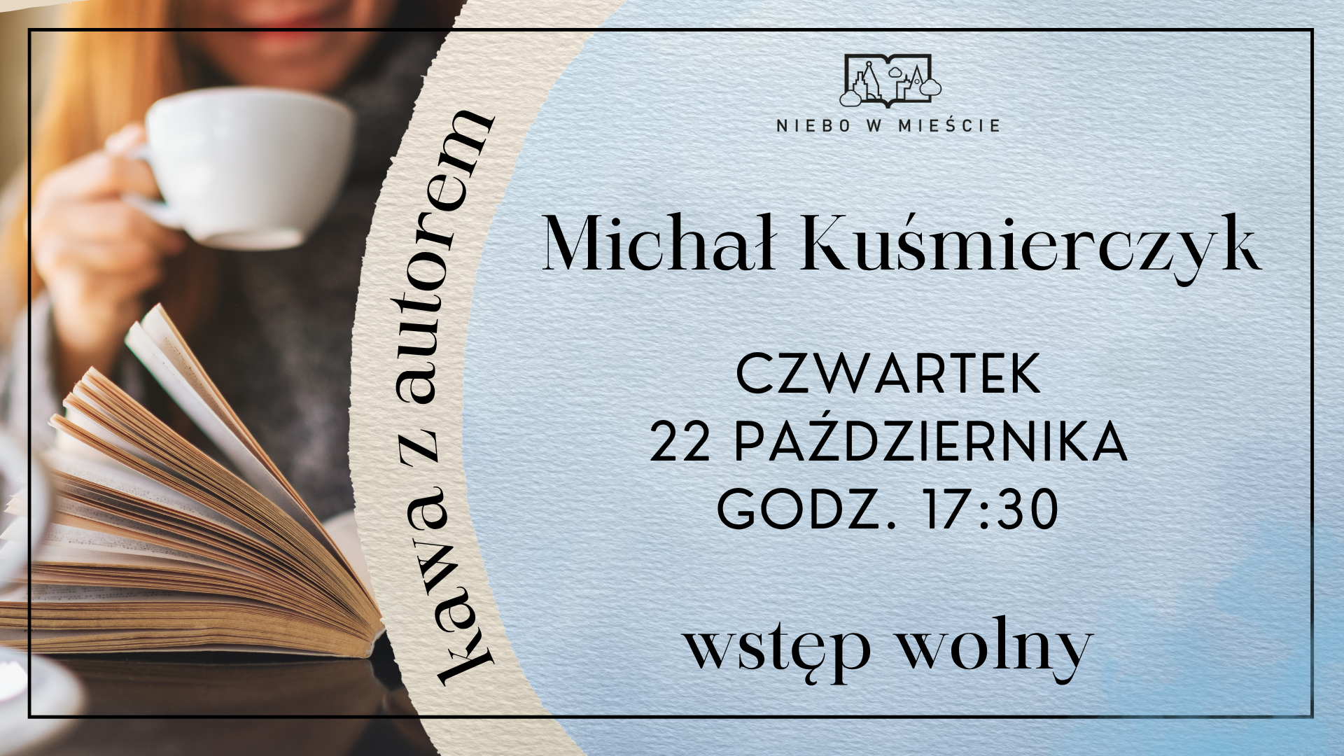 Wydarzenia 2026 Kawa z autorem Pażdziernik